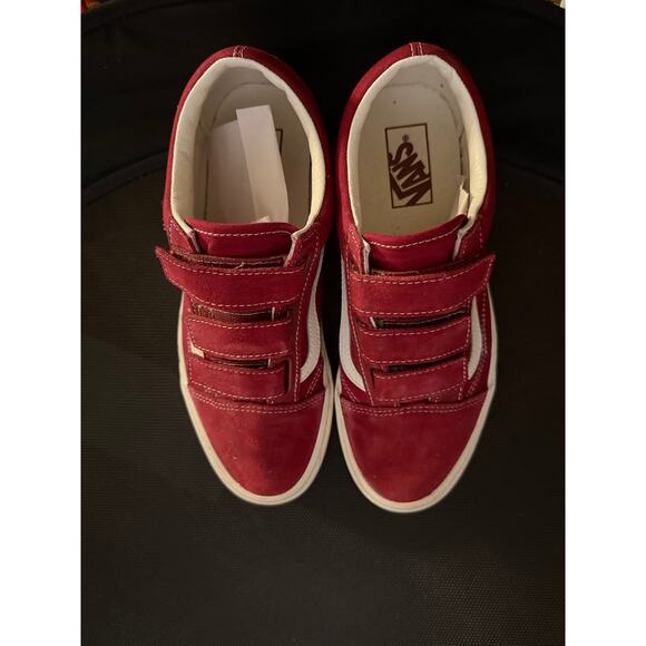 Vans Triple Strap Suede Sneakers, Womens Size 10 GUC - Picture 1 of 6